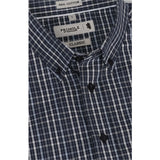 Pringle Mens Xavier Check Shirt In Navy