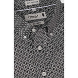 Pringle Mens Thomas Classic Long Sleeve Shirt In Black