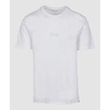 Pringle Mens Henry Raised T-Shirt In White