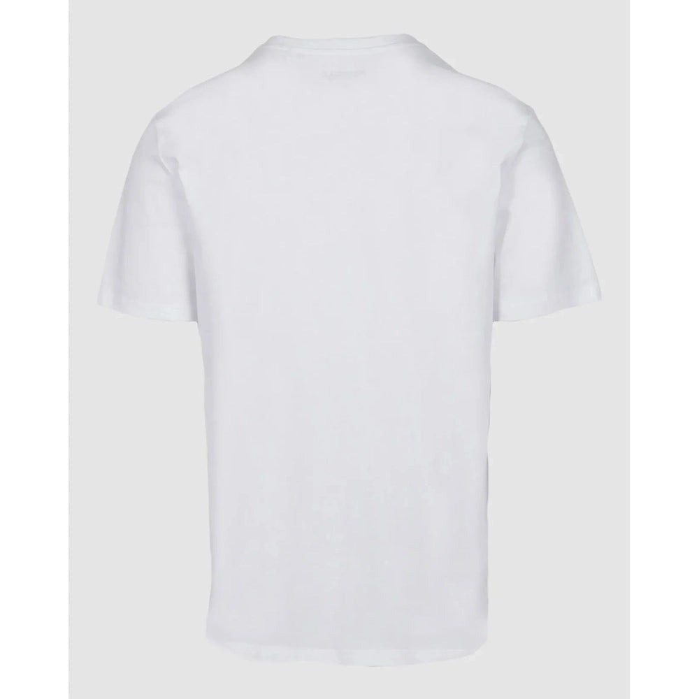 Pringle Mens Henry Raised T-Shirt In White