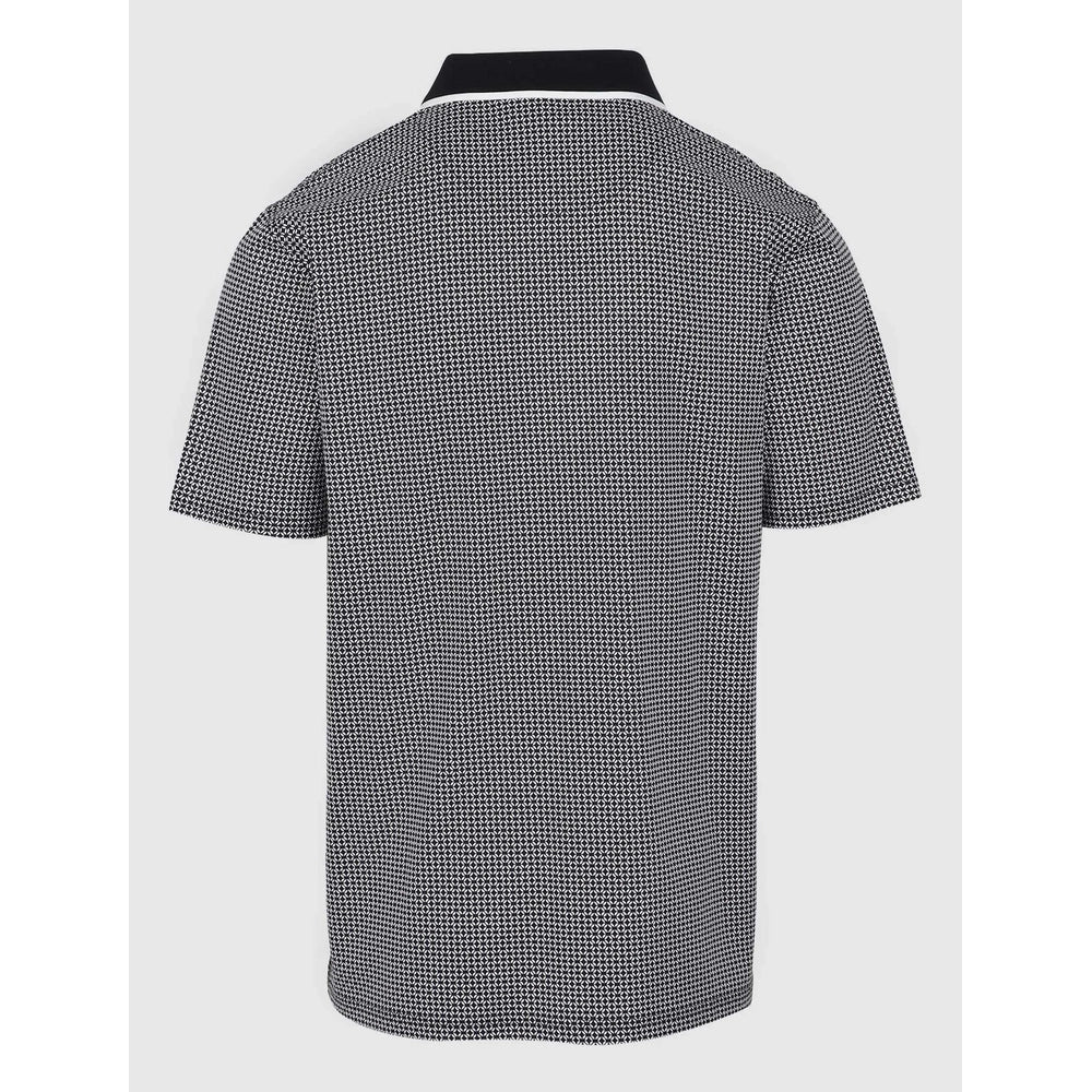 Pringle Mens Joel Mercerised Golfer In Black & White