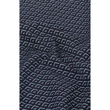 Pringle Mens Preston Printed Mercerised Golfer In Navy