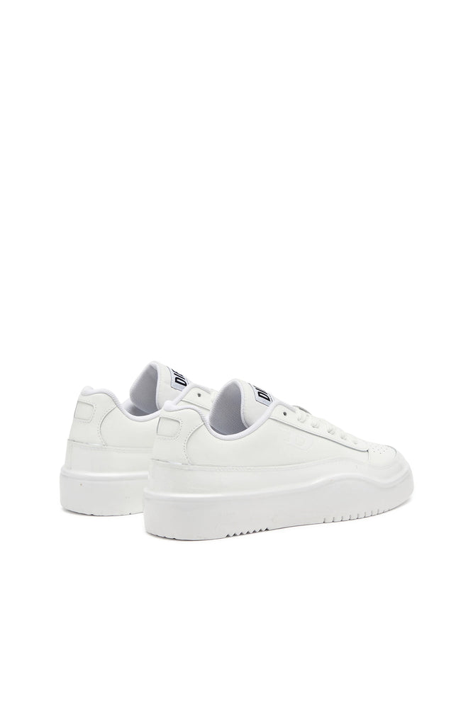 Diesel Womens S-Tracker D Low Sneakers In White