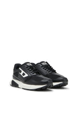 Diesel Mens S-Tame-D Running Sneakers Black & White