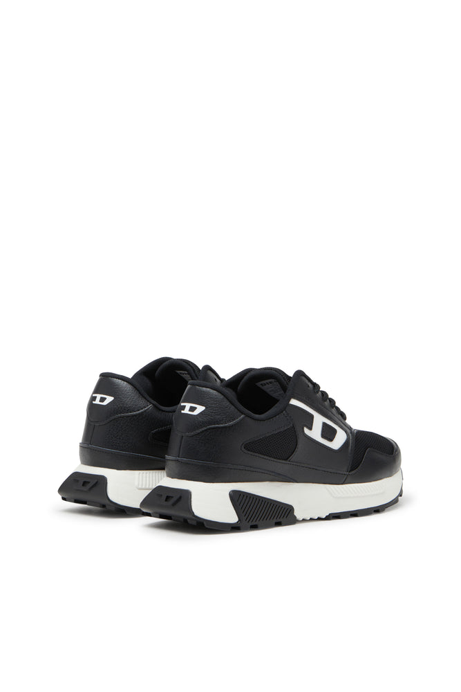 Diesel Mens S-Tame-D Running Sneakers Black & White