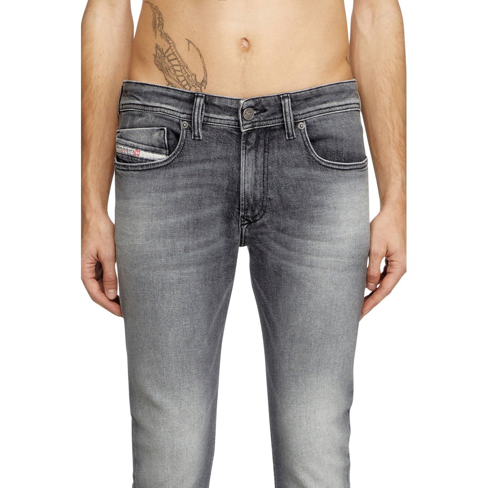 Diesel Mens 1979 Sleenker Skinny Jeans In Black Wash