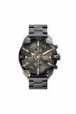 Diesel Spiked Advance Two-Tone Watch In Grey