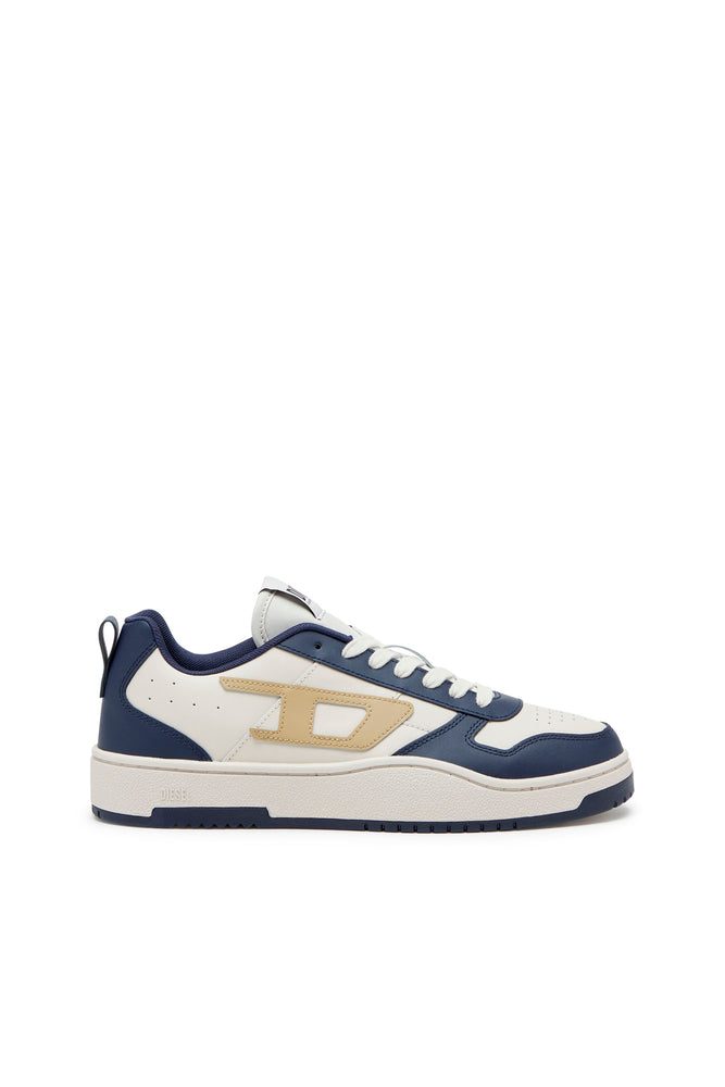 Diesel MensS-Ukiyo V2 Low Sneakers In Moonbeam  & Blue