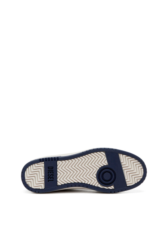 Diesel MensS-Ukiyo V2 Low Sneakers In Moonbeam  & Blue