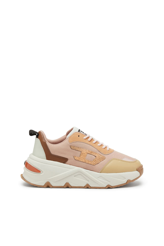 Diesel Womens L-Savannah Tulu Sneaker In Sand