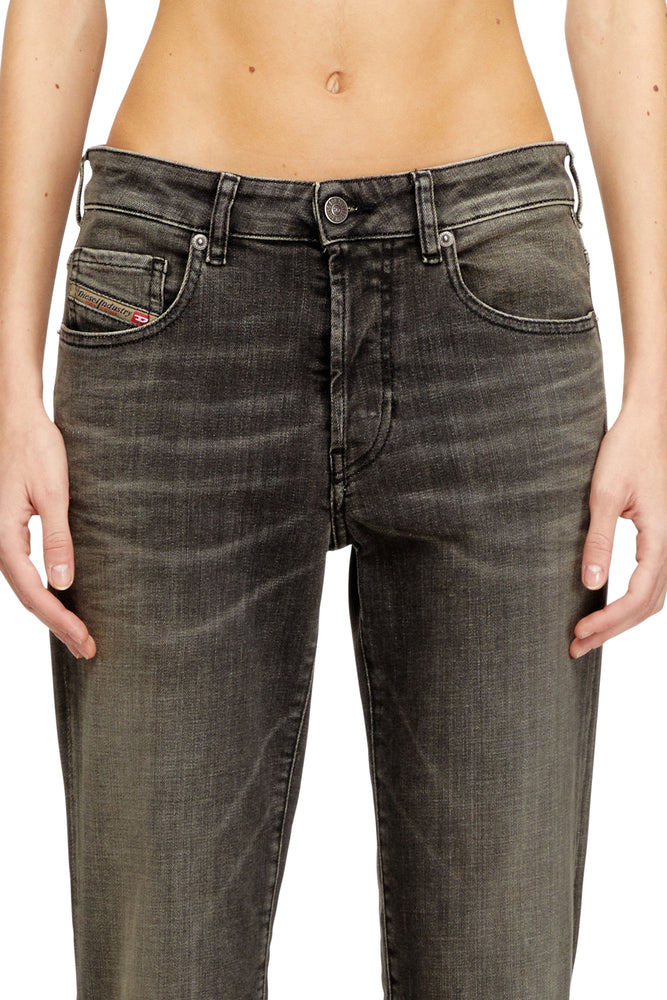 Diesel Womens 1989 D Mine L.32 Regular Jeans In Charcoal