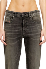 Diesel Womens 1989 D Mine L.32 Regular Jeans In Charcoal