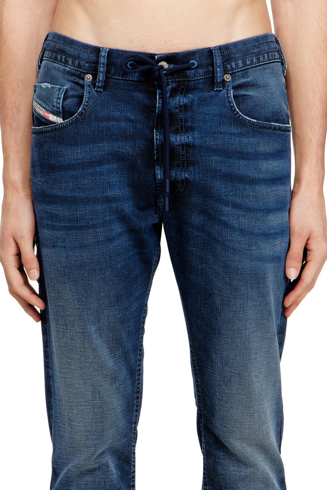 Diesel Mens Krooley-Y Sweat Jeans In Dark Blue
