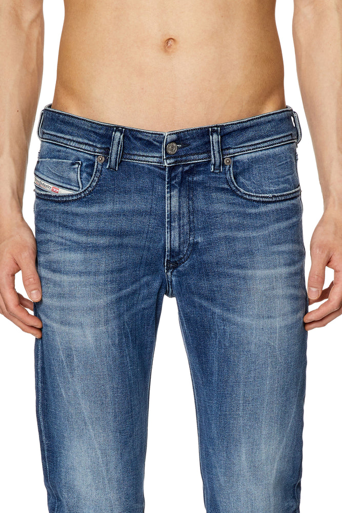 Diesel Mens Sleenker Skinny Jeans In Blue