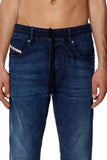 Diesel Mens D-Strukt Navy Jogg Jeans