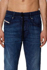 Diesel Mens D-Strukt Navy Jogg Jeans