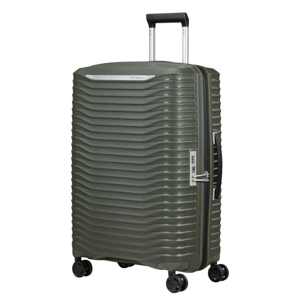 Samsonite Upscape Spinner Trolley Bag In Climbing Ivy