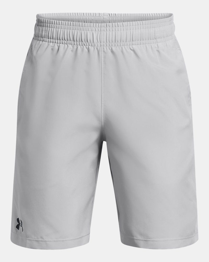 Under Armour Boys Tech Woven Shorts In Grey