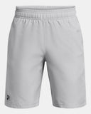Under Armour Boys Tech Woven Shorts In Grey
