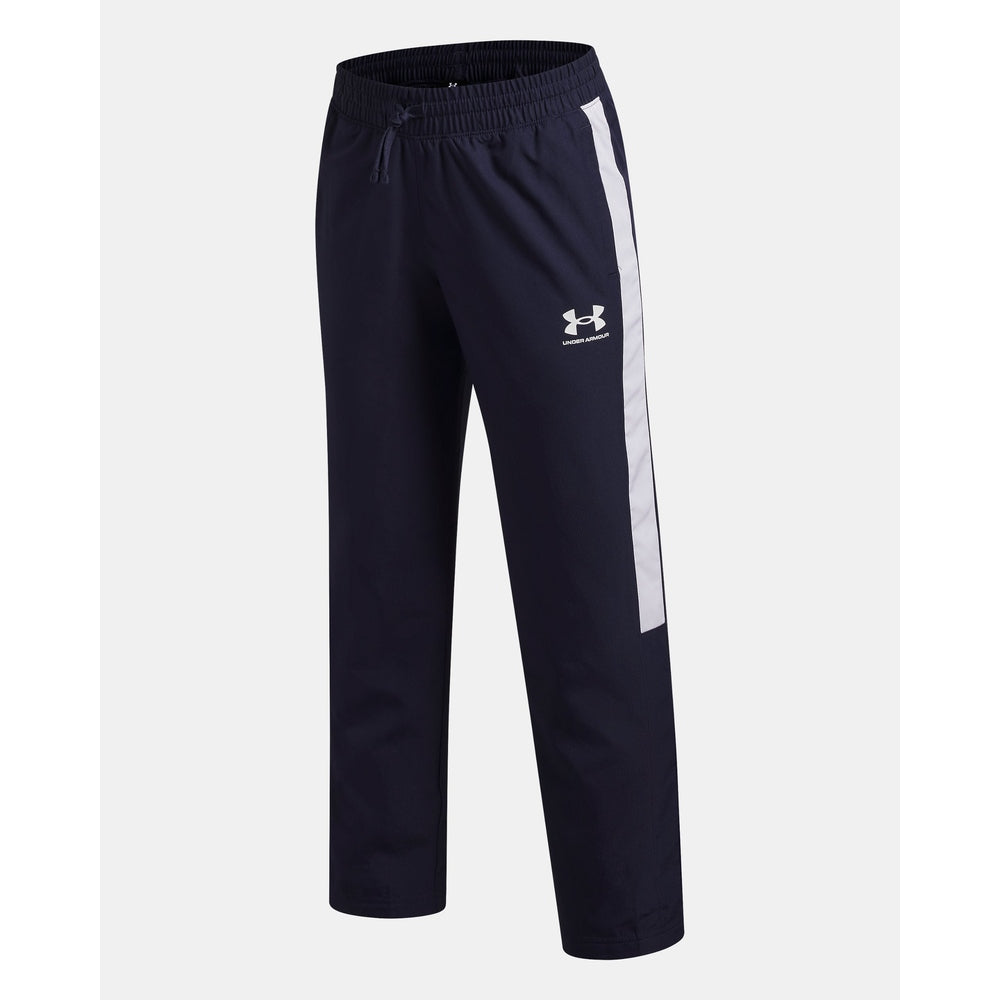 Under Armour Boys Rival Woven Pants In Navy