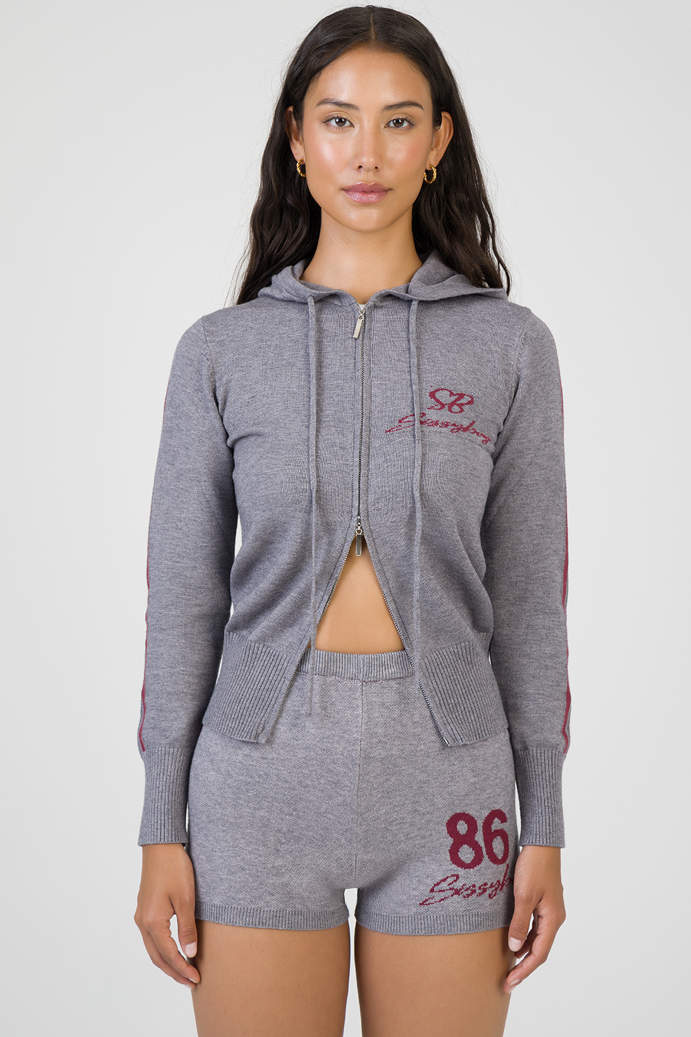 Sissyboy Ladies Sport Knit Jersey In Grey