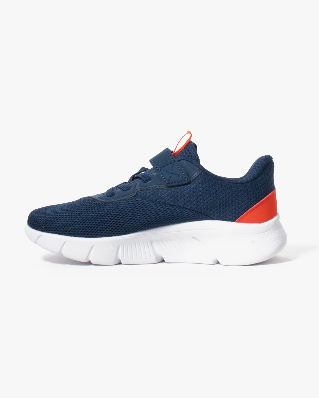 Puma Boys Flexfocus Modern Ac Shoes In Blue & Red
