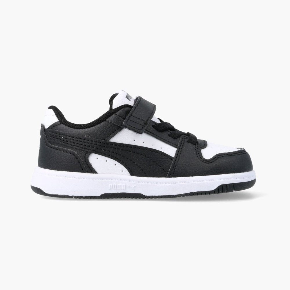 Puma Boys Rebound Slam Lo Ac+ Infants Shoes In Black