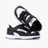Puma Boys Rebound Slam Lo Ac+ Infants Shoes In Black