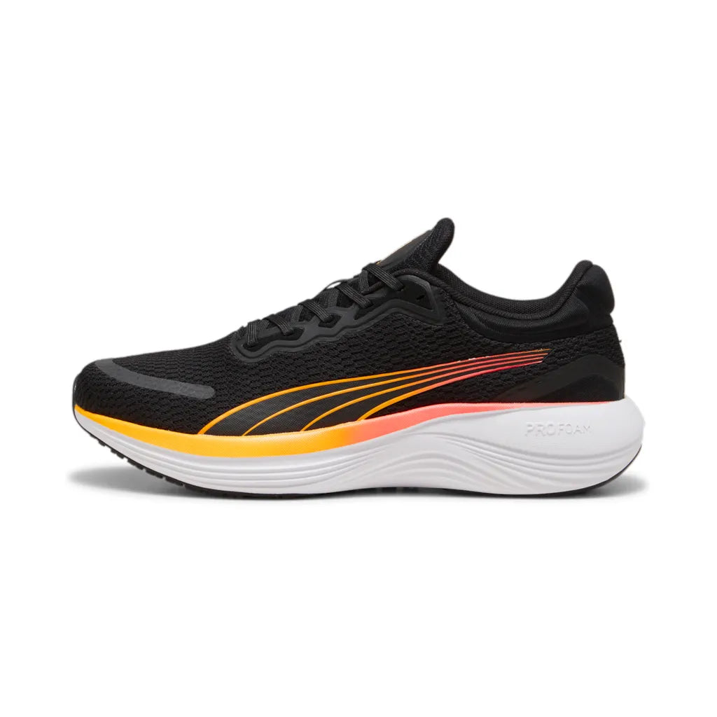 Puma Mens Scend Pro Sneakers In Black/Sun Stream