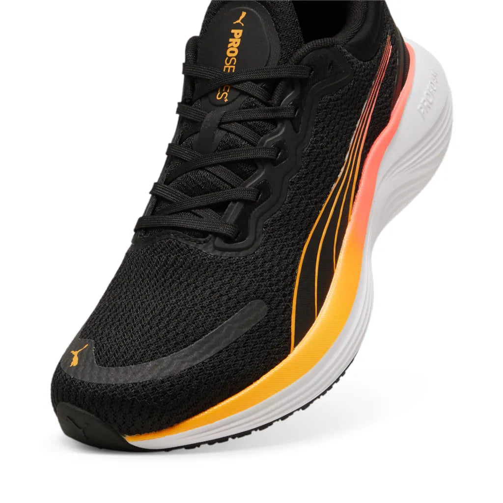 Puma Mens Scend Pro Sneakers In Black/Sun Stream