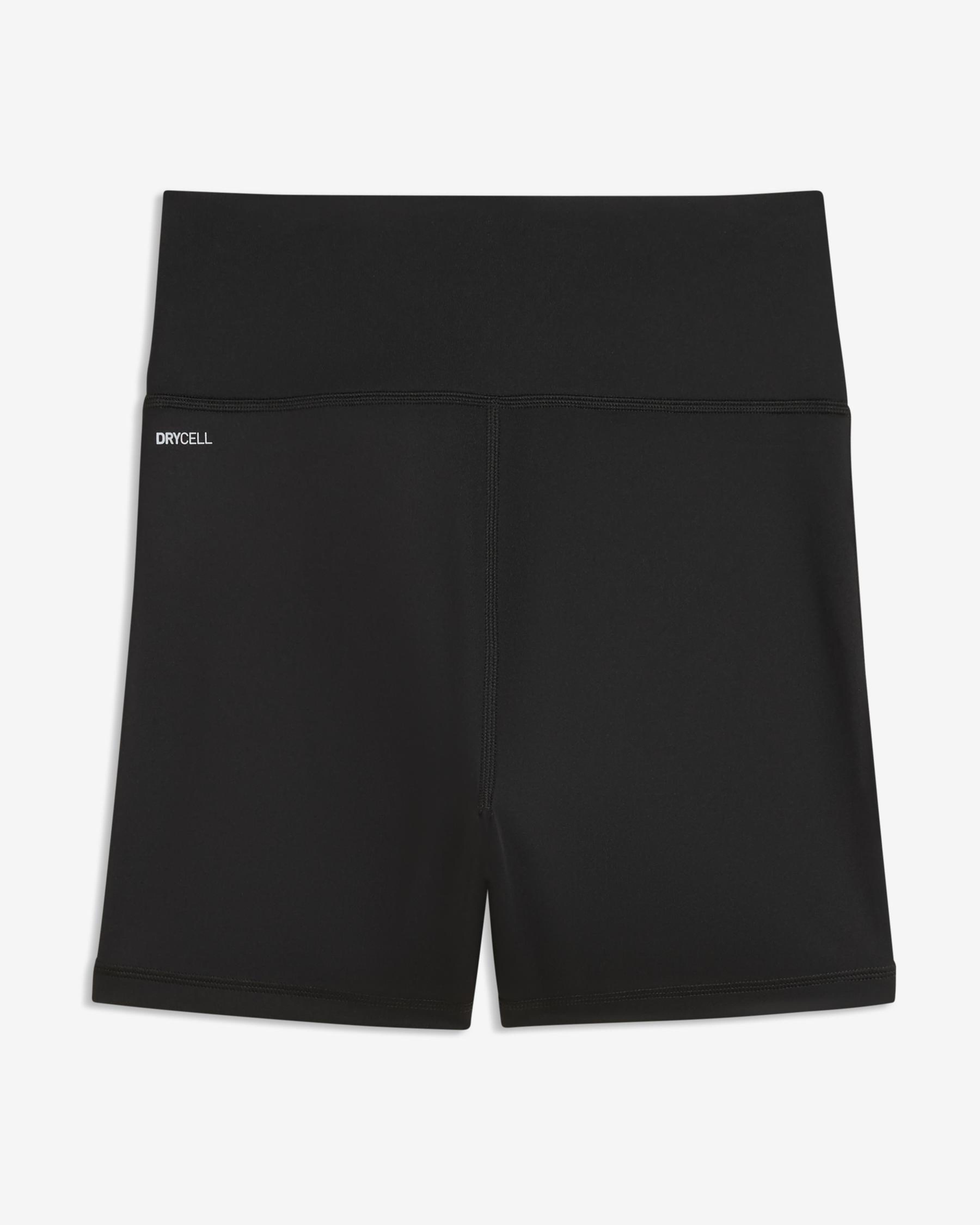 Puma Womens Strong Cross Front Shorts In Black
