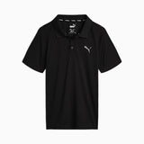 Puma Boys Forever Faster Polo Shirt In Black