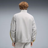 Puma Mens Sport Relaxed Woven Jacket In Grey