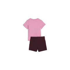 Puma Minicats Tee & Shorts Set Mauve