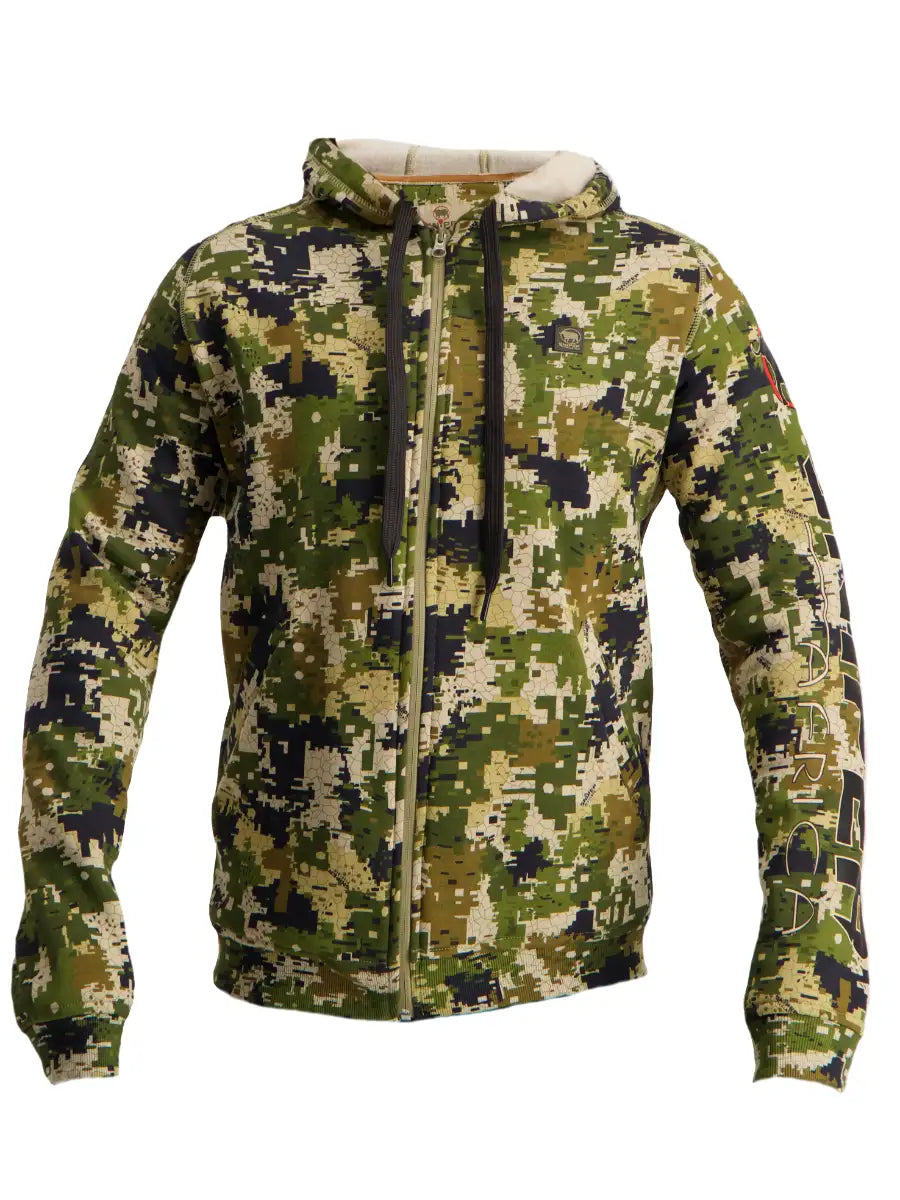 Sniper Mens Pixelate Reactor Hoody In Camourflage