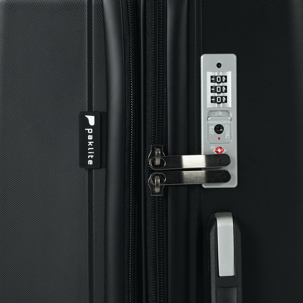 Paklite Vector Trolley Spinner Black