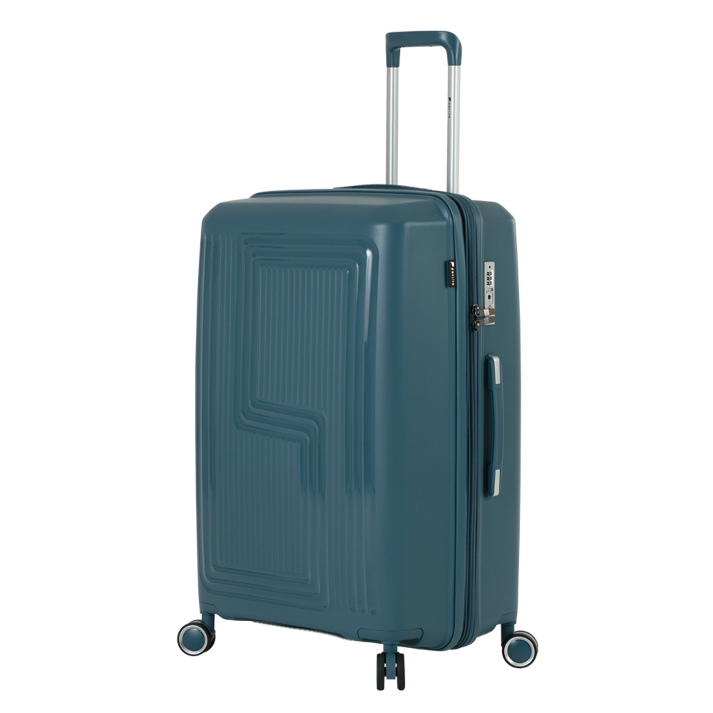 Paklite Vector Trolley Spinner Blue