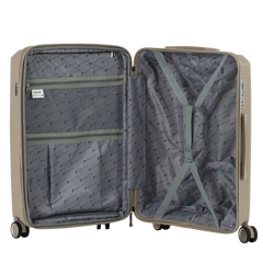 Paklite Vector Trolley Spinner Champagne