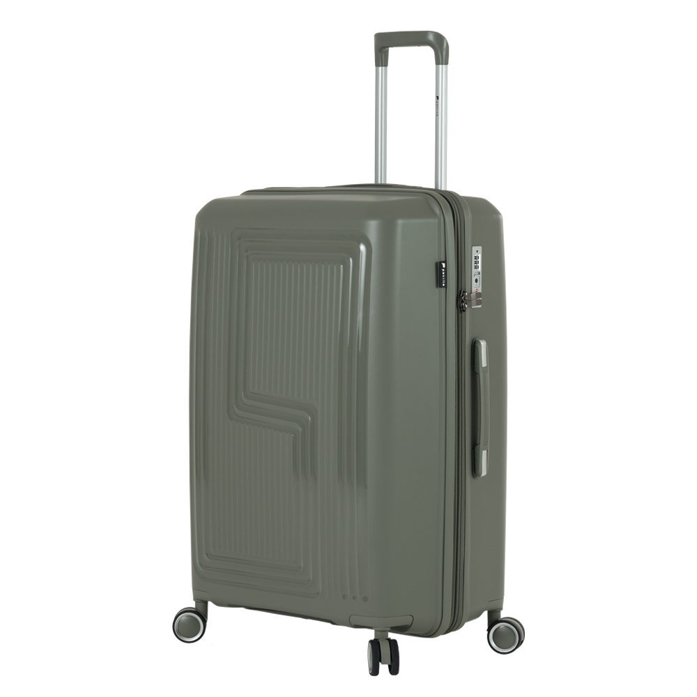 Paklite Vector Trolley Spinner Green