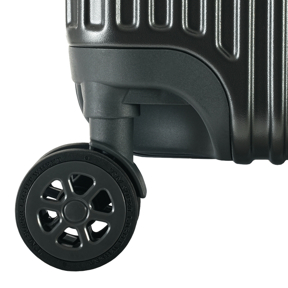 Paklite Spinner Trolley In Charcoal
