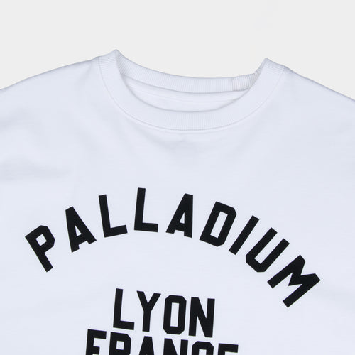 Palladium Mens Lyon France T-Shirt In White