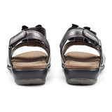 Hotter Ladies Pamplona Shoes Pewter