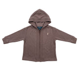 Polo Girls Kim Panel Hoodie In Iron