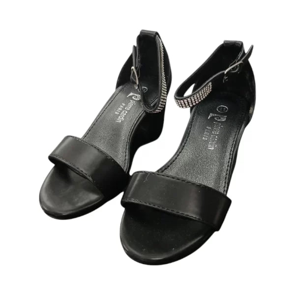 Pierre Cardin Girls Shiloh Heels In Black