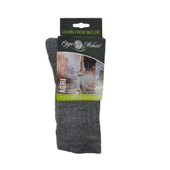 Cape Mohair Mens Ribbed Anklet Socks In Light Grey