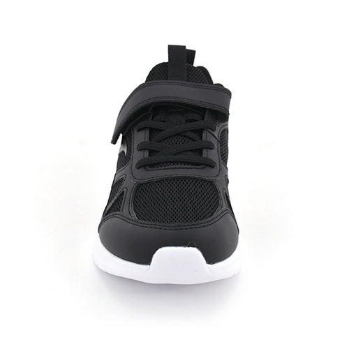Anta Boys Running Shoes In Black & White
