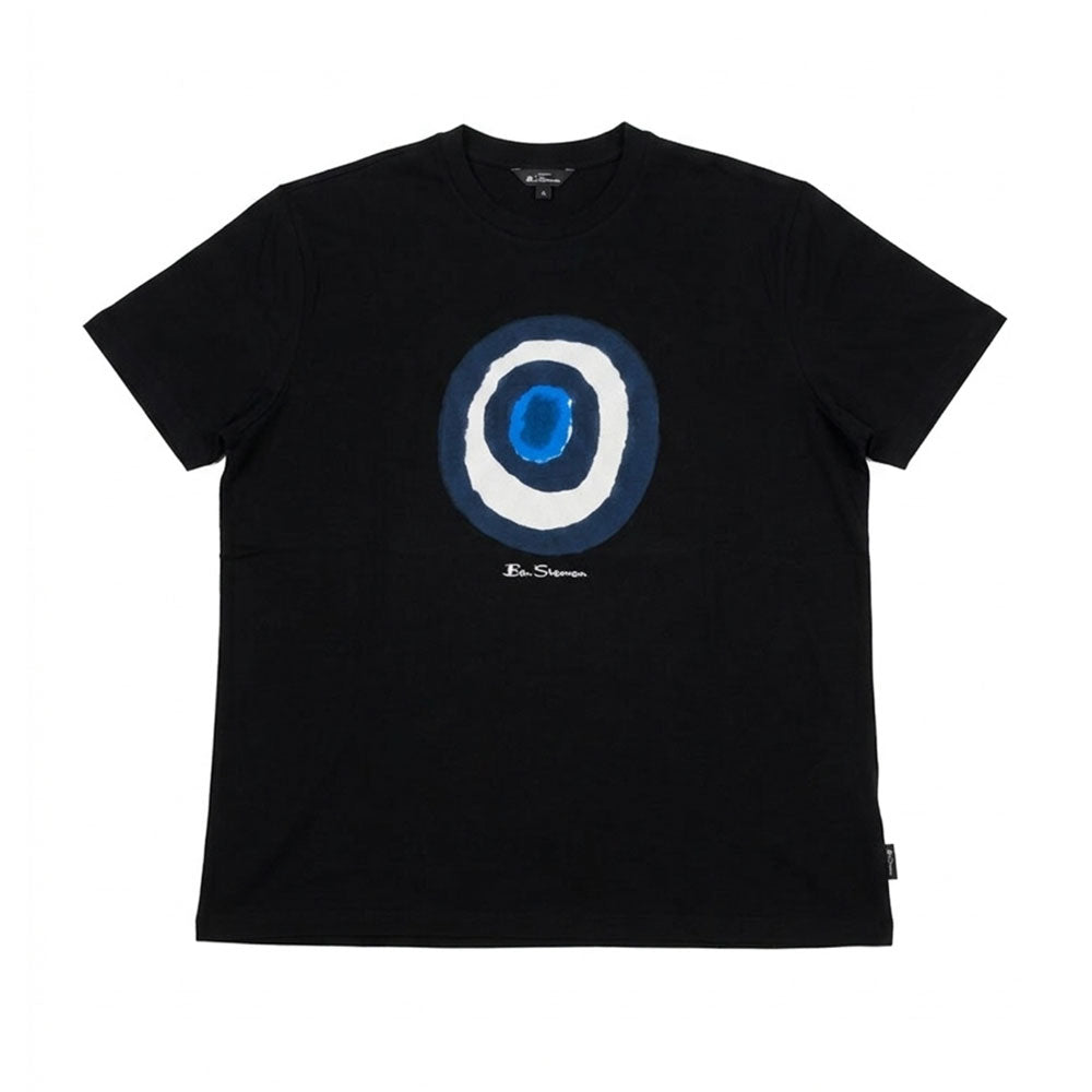 Ben Sherman Mens Target Picasso T-Shirt In Black