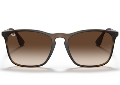 Ray-Ban Chris Unisex Sunglasses In Brown