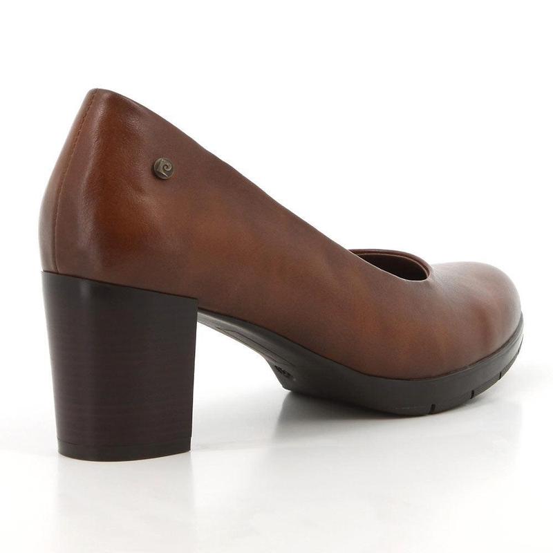 Pierre Cardin Ladies Brown Amalie Heels