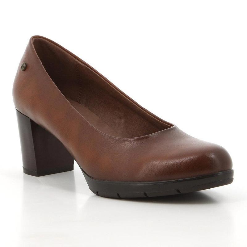 Pierre Cardin Ladies Brown Amalie Heels